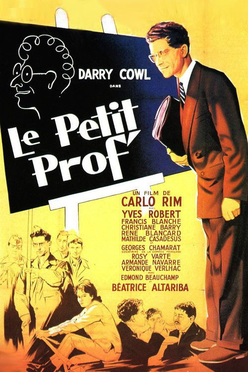 Movie poster for The Little Professor (1958)
