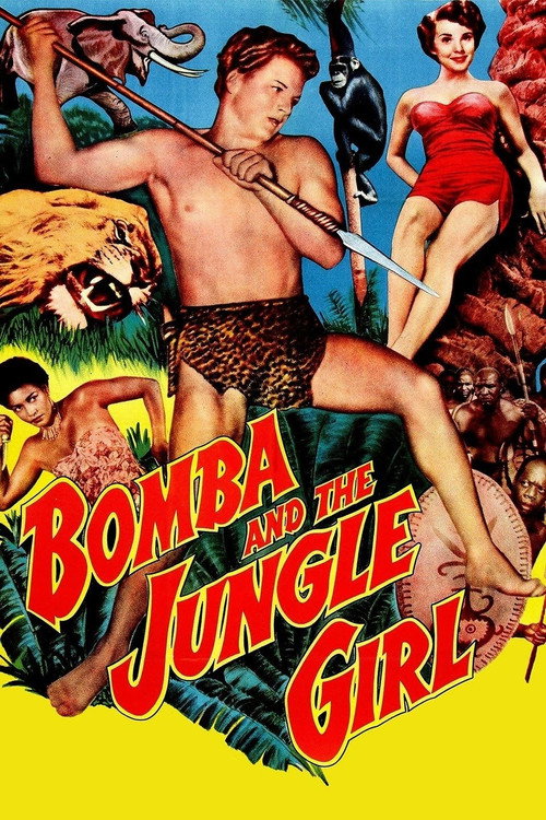 Movie poster for Bomba and the Jungle Girl (1952)