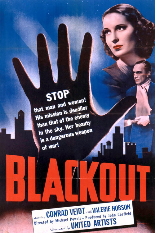 Movie poster for Contraband (1940)
