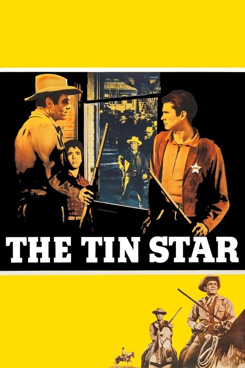 Movie poster for The Tin Star (1957)