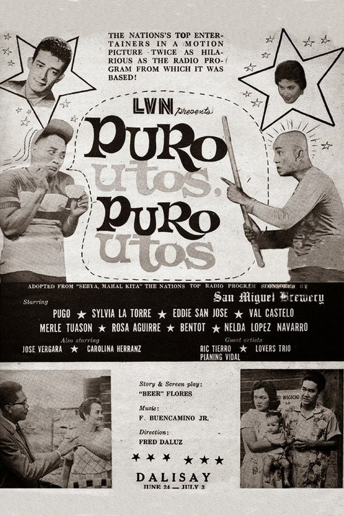 Movie poster for Puro Utos, Puro Utos (1959)