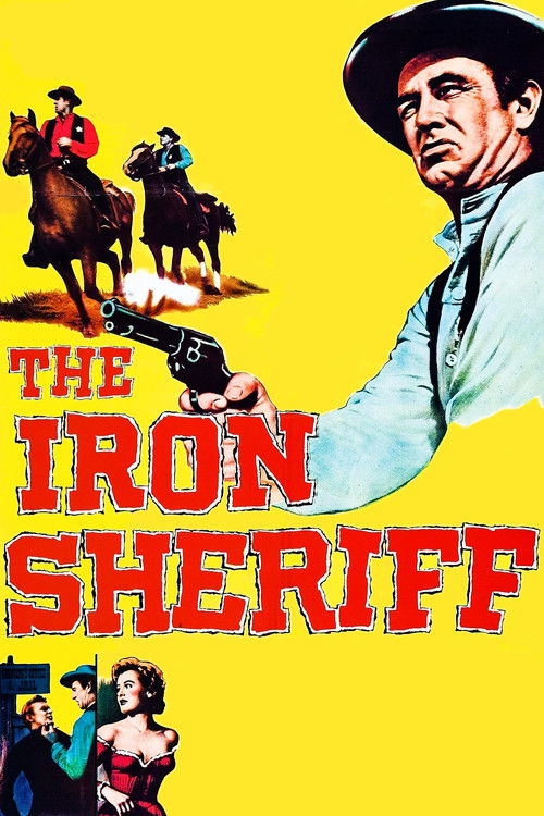 Movie poster for The Iron Sheriff (1957)