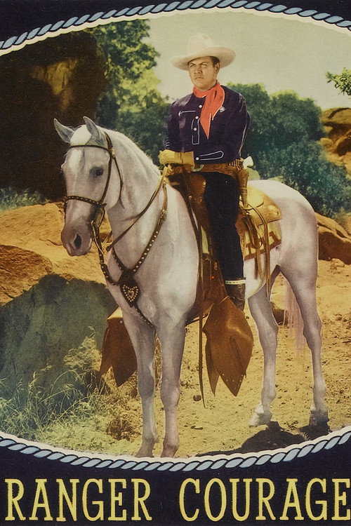 Movie poster for Ranger Courage (1937)