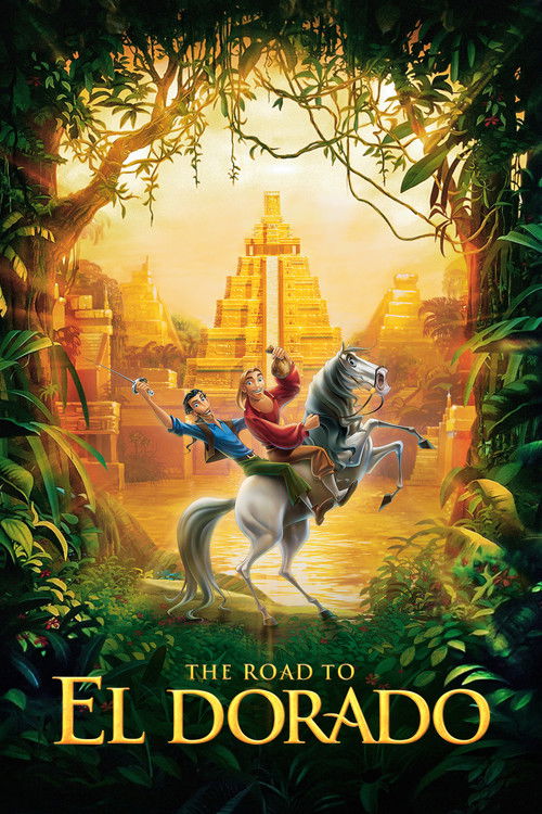 Movie poster for The Road to El Dorado (2000)