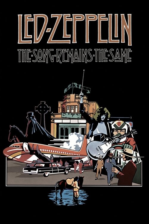 Movie poster for Led Zeppelin - The Song Remains the Same (1976)