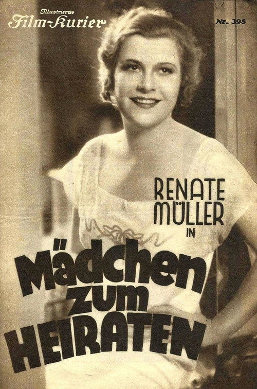 Movie poster for Girls to Marry (1932)