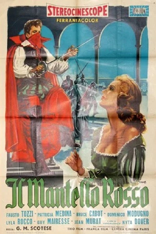 Movie poster for The Red Cloak (1955)
