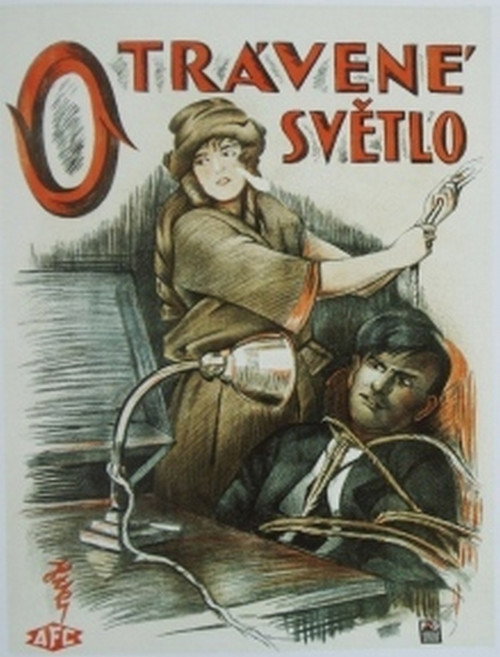 Movie poster for The Poisoned Light (1921)