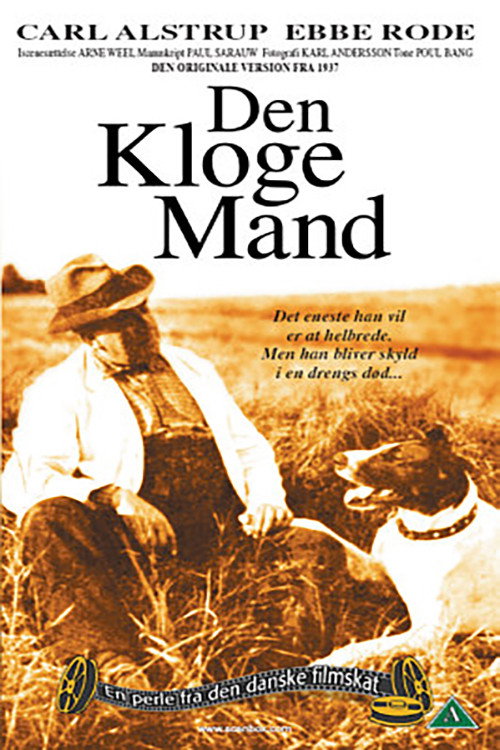 Movie poster for Den kloge mand (1937)