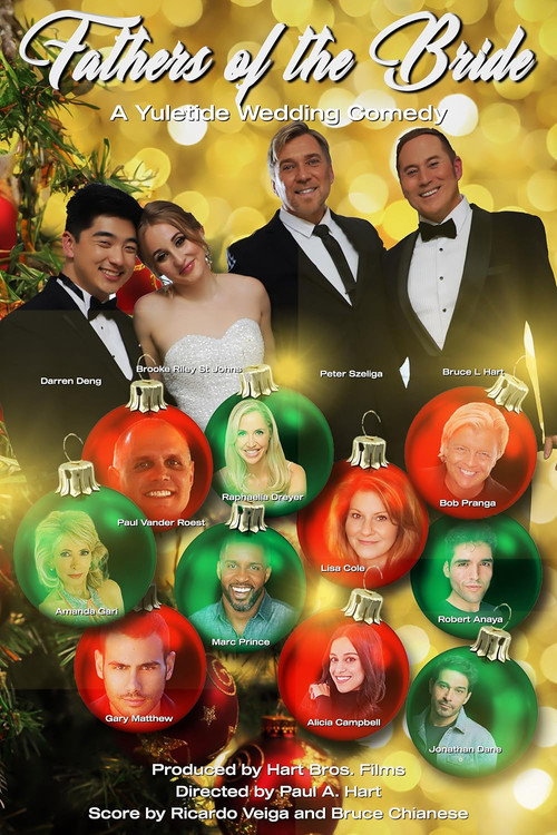 Movie poster for Fathers of the Bride: A Yuletide Wedding Comedy (2025)