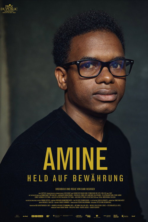 Movie poster for Amine – Hero on Probation (2023)