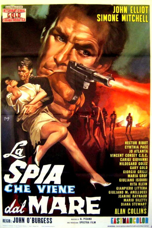 Movie poster for La spia che viene dal mareit (1967)