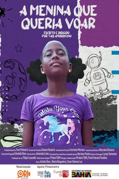 Movie poster for A Menina Que Queria Voar (2025)