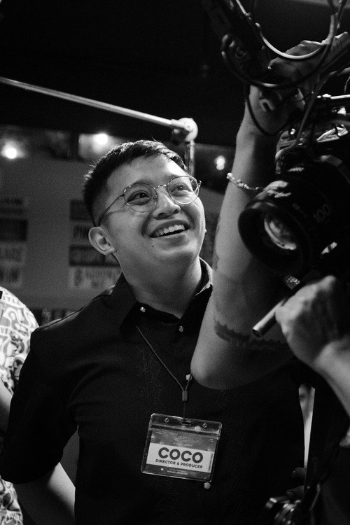 Photo of Coco Tolentino, Production
