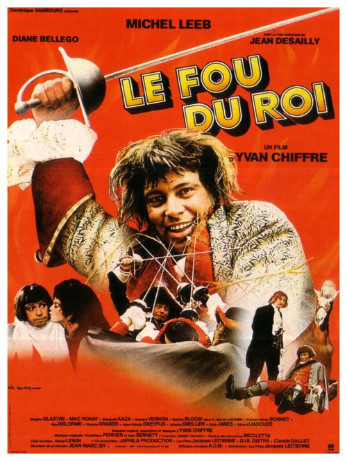 Movie poster for Le fou du roi (1984)