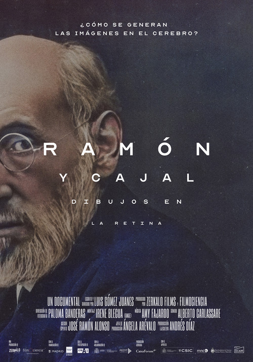 Movie poster for Ramón y Cajal: drawings on the retina (2026)