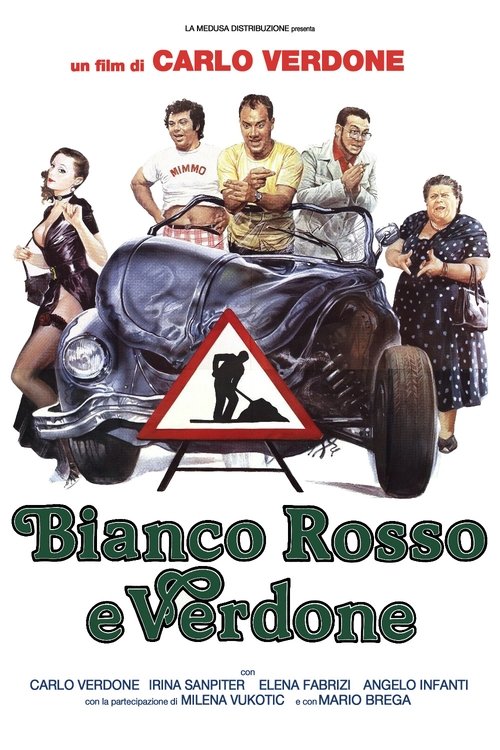 Movie poster for Bianco, rosso e Verdone (1981)