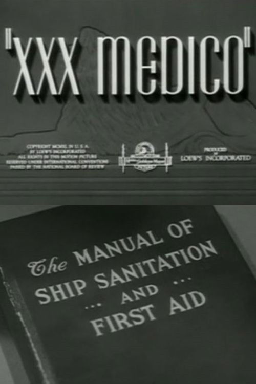 Movie poster for XXX Medico (1940)