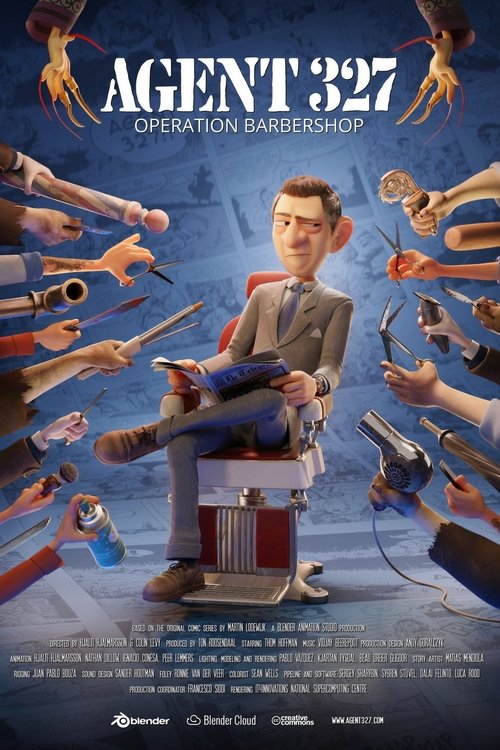 Movie poster for Agent 327: Operation Barbershop (2017)