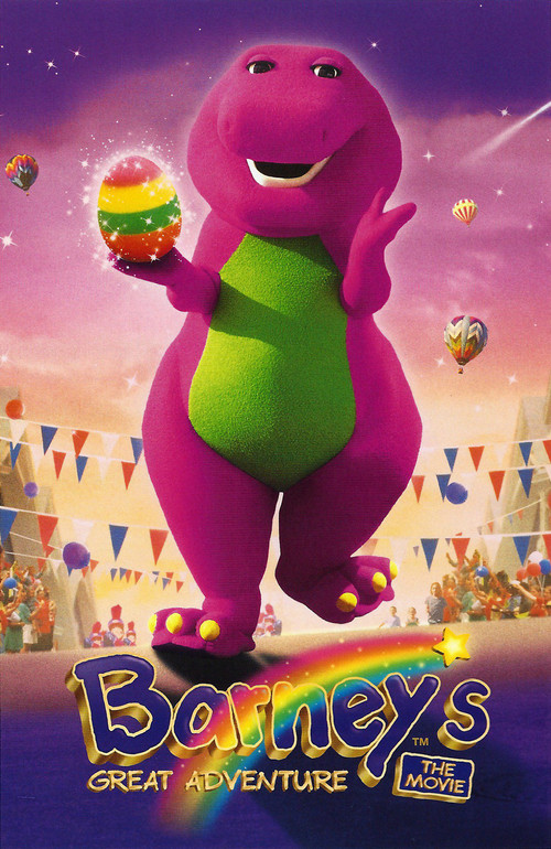 Movie poster for Barney's Great Adventure (1998)