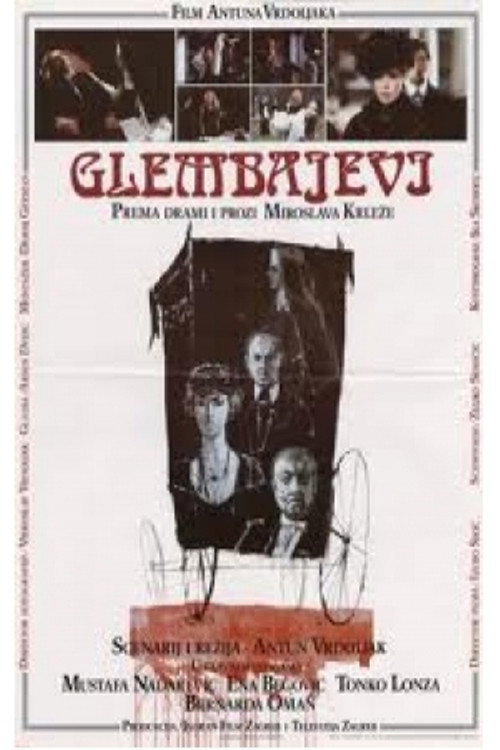 Movie poster for The Glembays (1988)