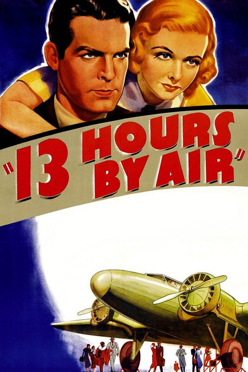 Movie poster for 13 Hours by Air (1936)