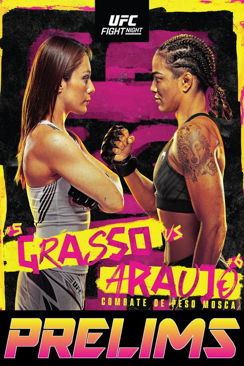 Movie poster for UFC Fight Night 212: Grasso vs. Araújo (2022)