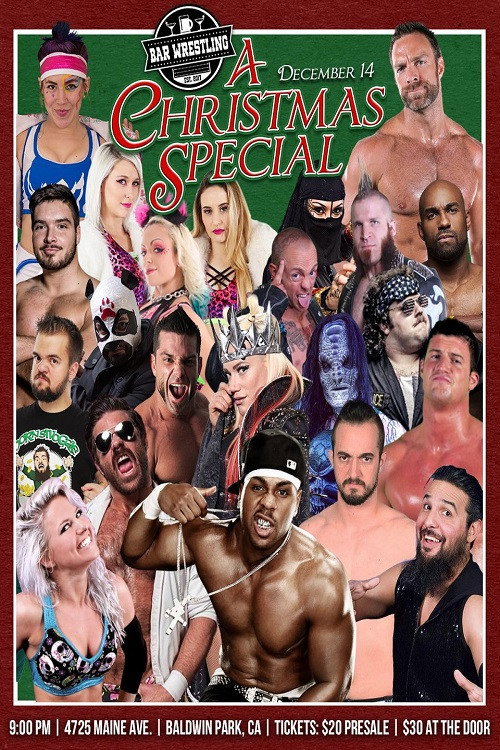 Movie poster for Bar Wrestling 7: A Christmas Special (2017)