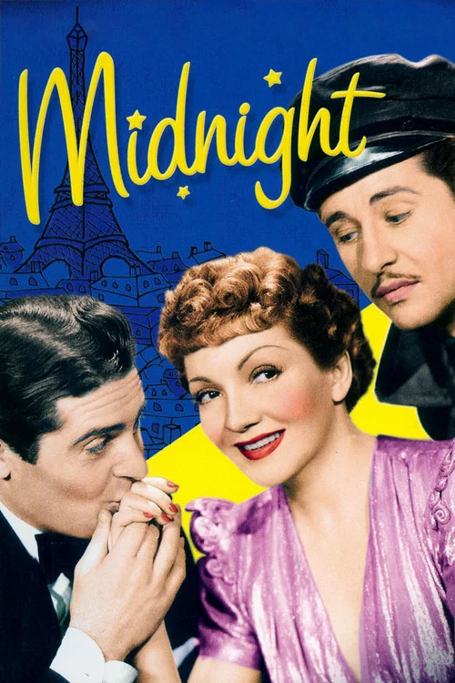 Movie poster for Midnight (1939)