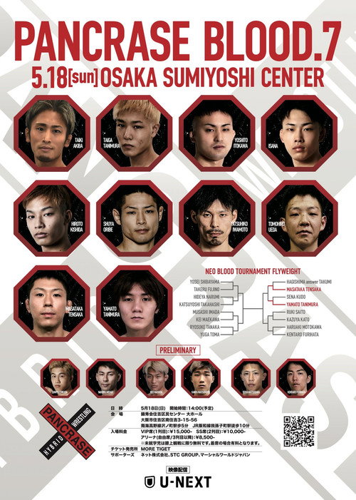 Movie poster for PANCRASE BLOOD 7 (2025)