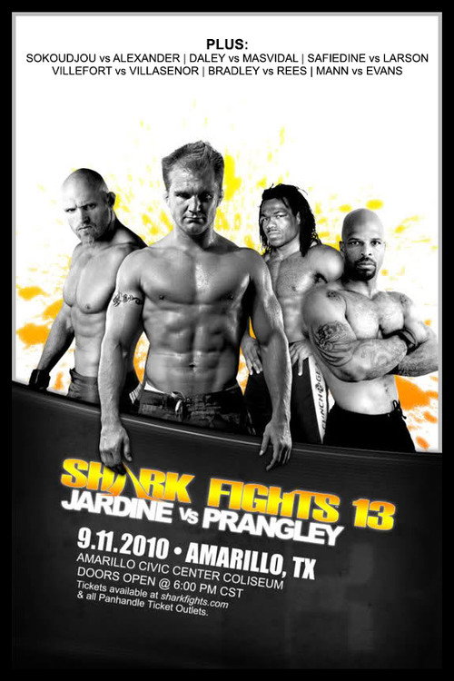 Movie poster for Shark Fights 13: Jardine vs Prangley (2010)