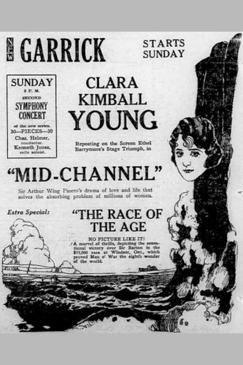Movie poster for Mid-Channel (1920)