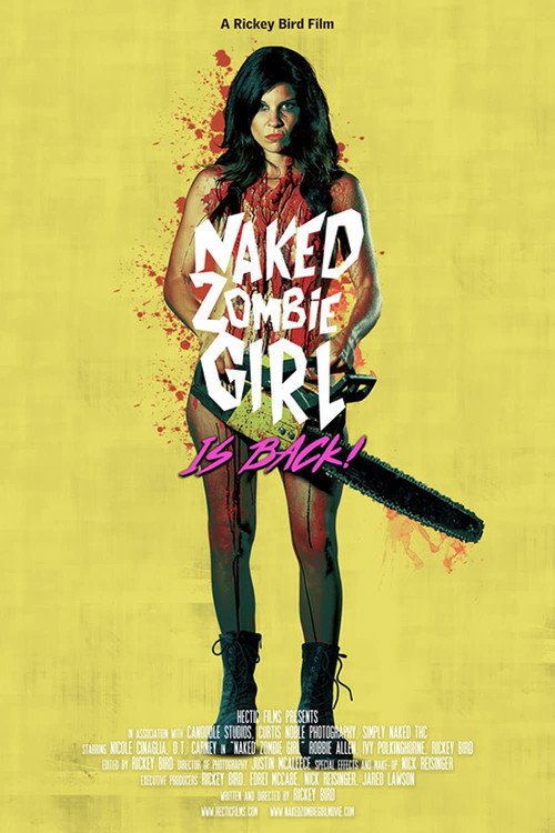 Movie poster for Naked Zombie Girl is Back (2022)