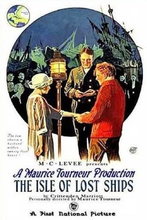 Movie poster for The Isle of Lost Ships (1923)