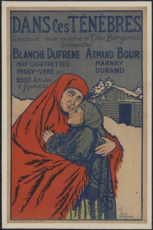 Movie poster for Dans les ténèbres (1919)