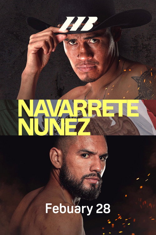 Movie poster for Emanuel Navarrete vs. Eduardo Nunez (2026)