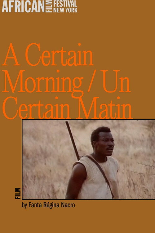 Movie poster for A Certain Morning (1992)