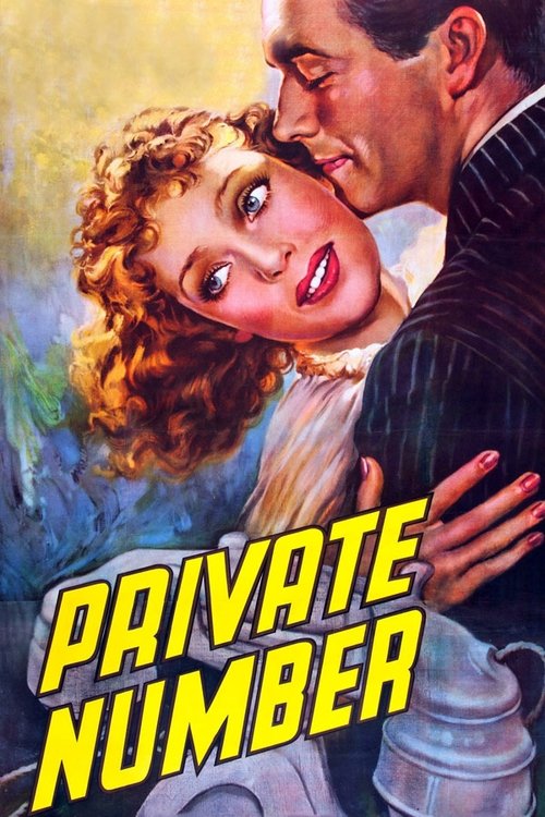 Movie poster for Private Number (1936)