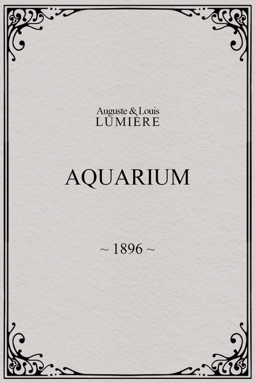 Movie poster for Aquarium (1896)