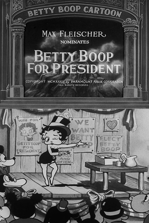 Movie poster for Betty Boop for President (1932)