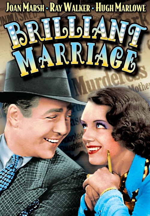 Movie poster for Brilliant Marriage (1936)