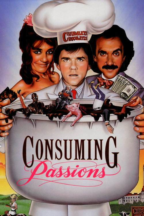 Movie poster for Consuming Passions (1988)