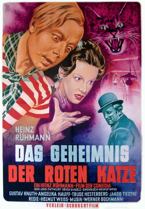 Movie poster for Das Geheimnis der roten Katze (1949)