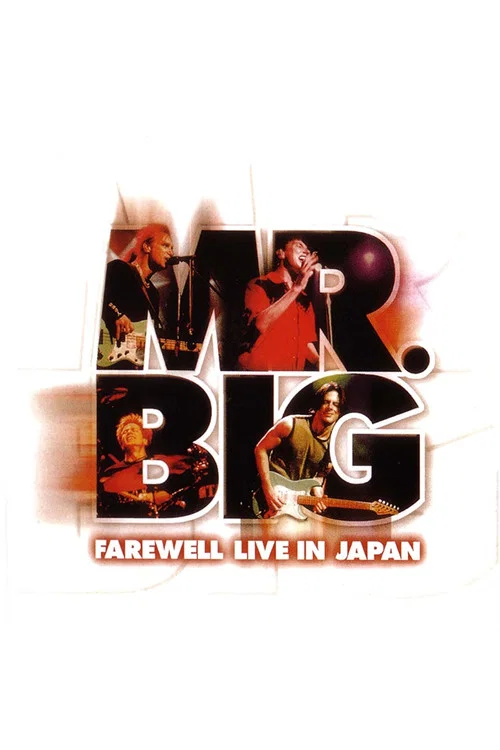 Movie poster for Mr. Big: Farewell Live in Japan (2002)