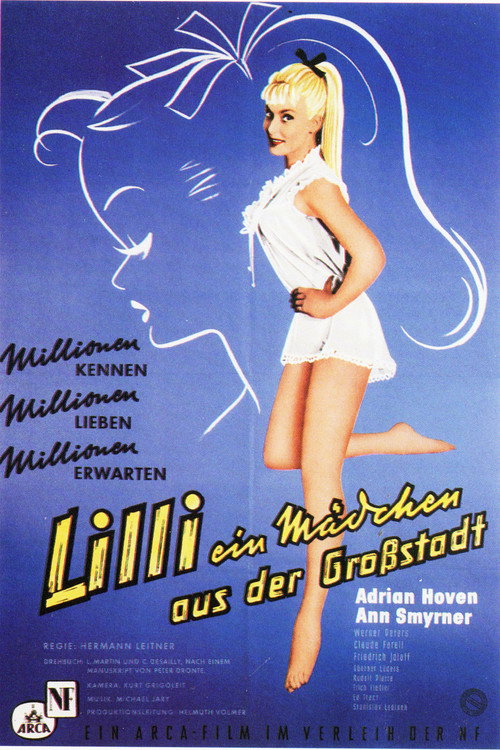 Movie poster for Lilli, a Girl from the Big City (1958)