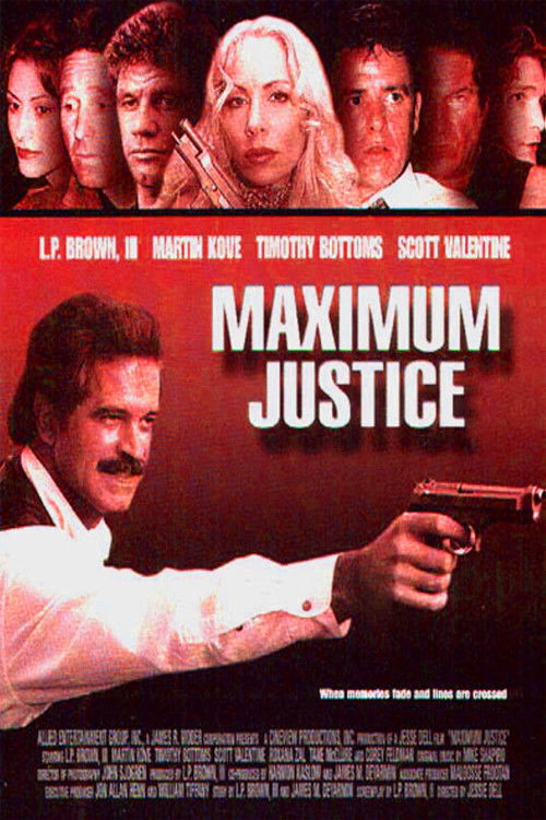 Movie poster for Maximum Justice (1998)