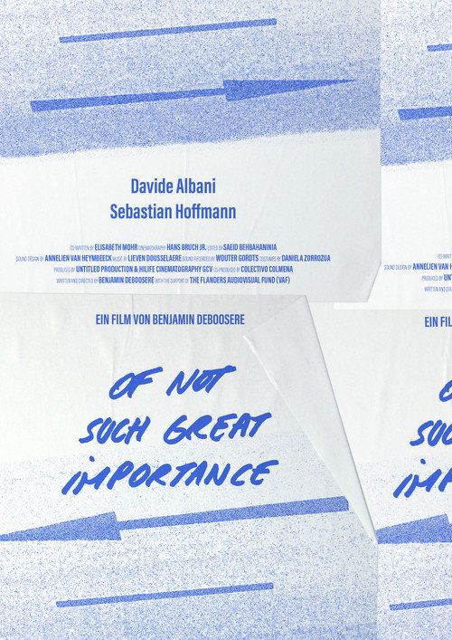 Movie poster for Of Not Such Great Importance (2019)