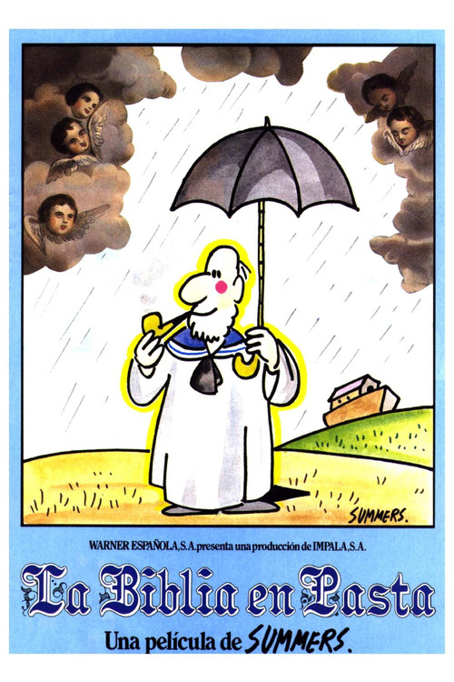Movie poster for La Biblia en pasta (1984)