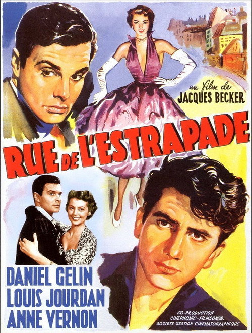 Movie poster for Rue de l'estrapade (1953)