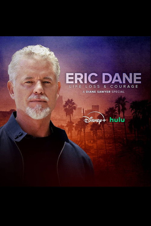 Movie poster for Eric Dane: Life, Loss & Courage – A Diane Sawyer Special (2026)